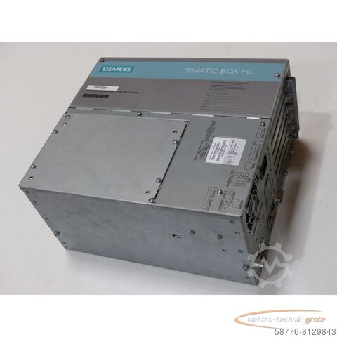  Siemens 6BK1000-8AE60-1AA0 SN:VPB2857466 Box PC 827B (DC) , ohne Festplatte