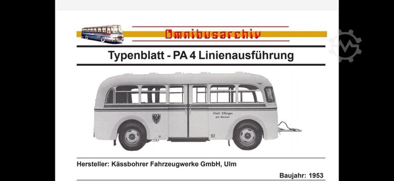 Przyczepa kempingowa Kässbohrer PA 4