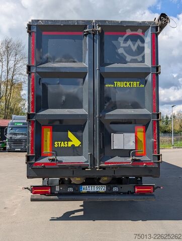 Billenős félpótkocsi STAS HardoX Stahl 86 m³, Liftachse, ALCOA, MIETEN?