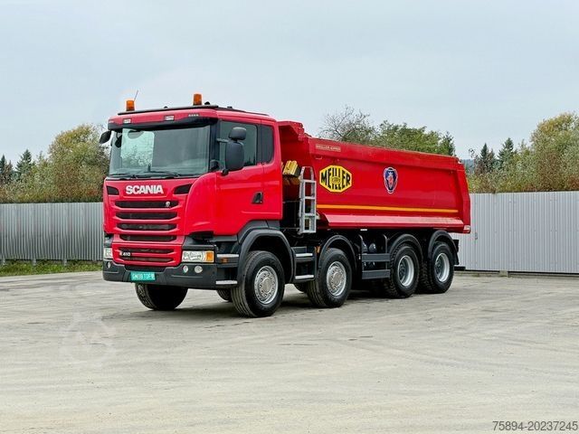 Ανατρεπόμενο φορτηγό SCANIA R 410 * Kipper * TOPZUSTAND / 8x4