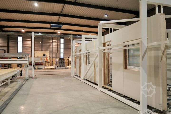 Avancerat PU-injektionsväggsystem KraussMaffei 125/33 single daylicht