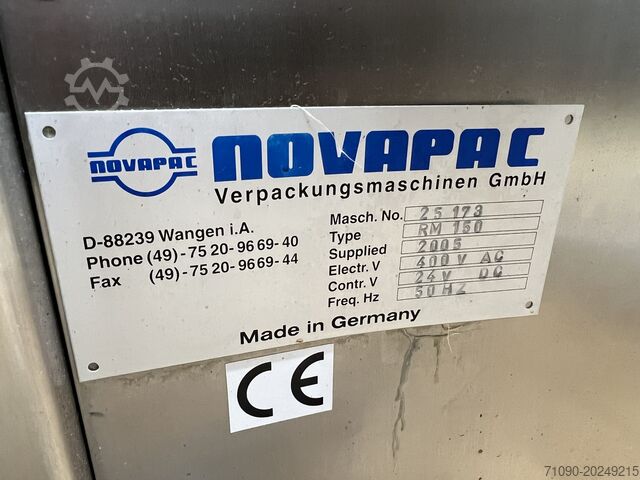 Rotary plnicí stroj Novapac RM 150