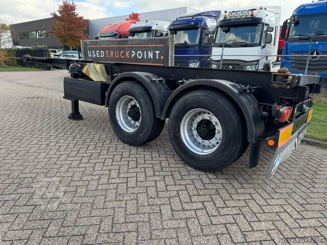 Μεταφορά εμπορευματοκιβωτίων Krone 2-Axle / Chassis / BPW / TUV: 2-2026 / Belgium ...
