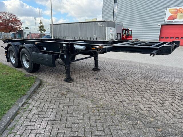Μεταφορά εμπορευματοκιβωτίων Krone 2-Axle / Chassis / BPW / TUV: 2-2026 / Belgium ...