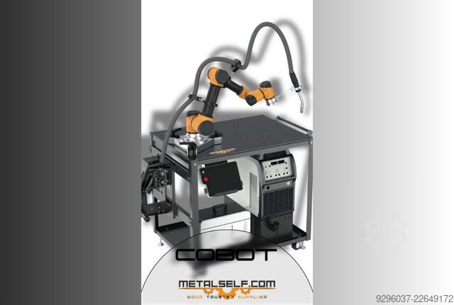 Cobot de soldagem integrado Metalself SERIE CI-00 DI SALDATURA INTEGRATA