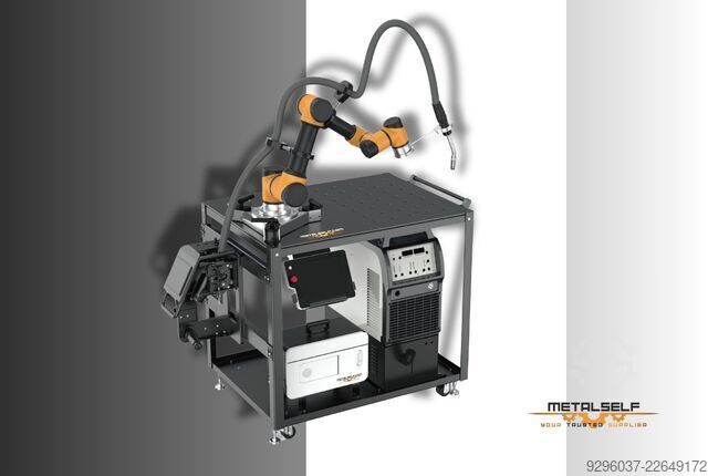 Cobot de soldagem integrado Metalself SERIE CI-00 DI SALDATURA INTEGRATA