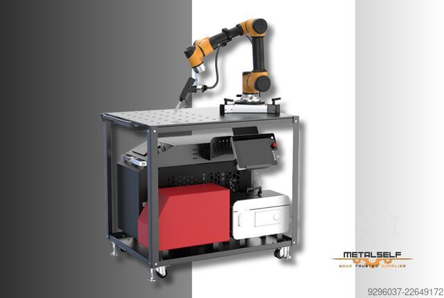 Cobot de soldagem integrado Metalself SERIE CI-00 DI SALDATURA INTEGRATA