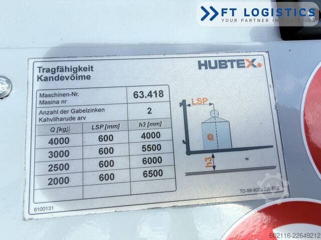Empilhadeira multidirecional Hubtex DQ40D DIESEL TRIPLEX 6500 FREE-LIFT TOP1