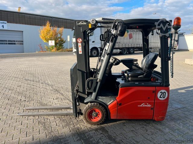 Voorlader vorkheftruck LINDE E14 - 01 / Triplex: 4.10m! / SS / nur 986h!