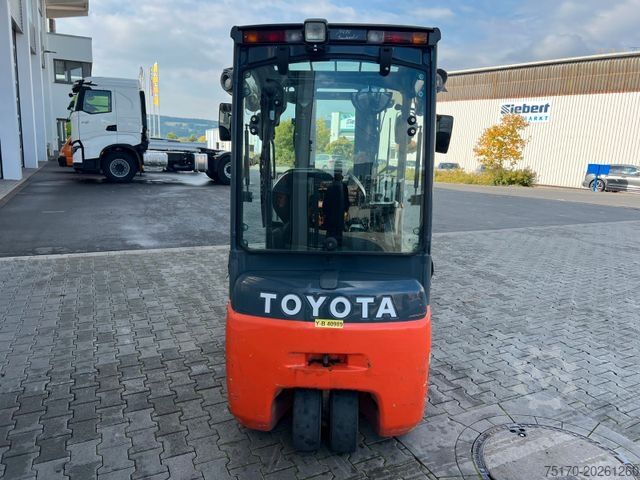 Voorlader vorkheftruck TOYOTA 8FBET15 / Triplex: 4.30m / nur 1.187h! / SS