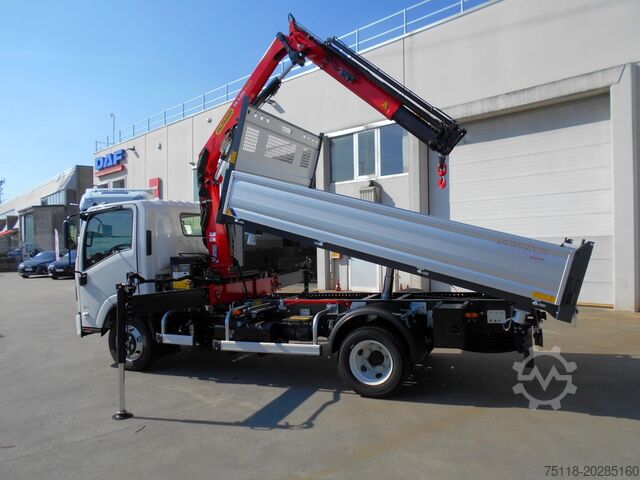 Volquete Isuzu M30 - GRU PALFINGER PK5001 + RIBALTABILE