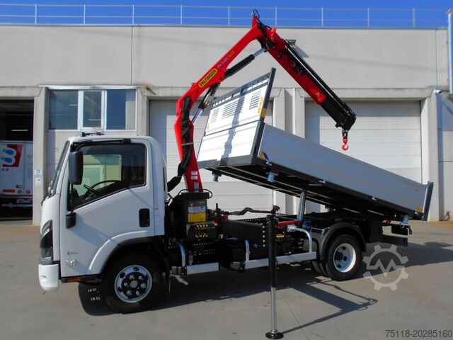 Volquete Isuzu M30 - GRU PALFINGER PK5001 + RIBALTABILE