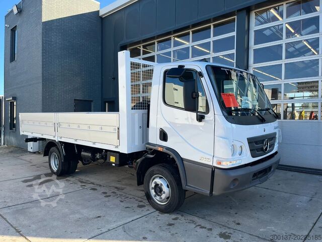 Platform aanhanger Mercedes-Benz Accelo 915 4x2 Flatbed with dropsides