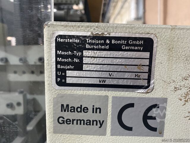 Mașină de colectare Theisen & Bonitz tb sprint B 307 VP + 303 QSM