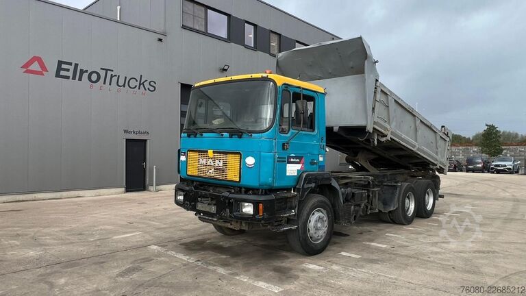 Avfallsbil MAN 33.343 (BIG AXLE / 13 T AXLES / GRAND PONT / LA...