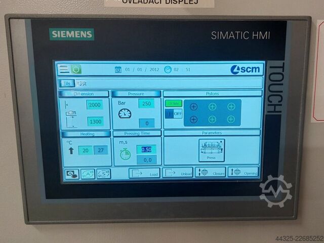 Varmpress SCM SERGIANI GS-A