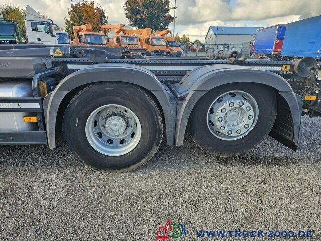 Výměnná nástavba nákladní vůz MAN TGS 26.320 6x2 BDF Mitnahmestapler AHK 1. Hand