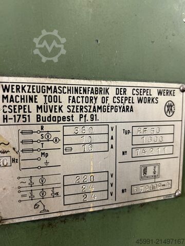 Radialbohrmaschine Csepel RF50/1600