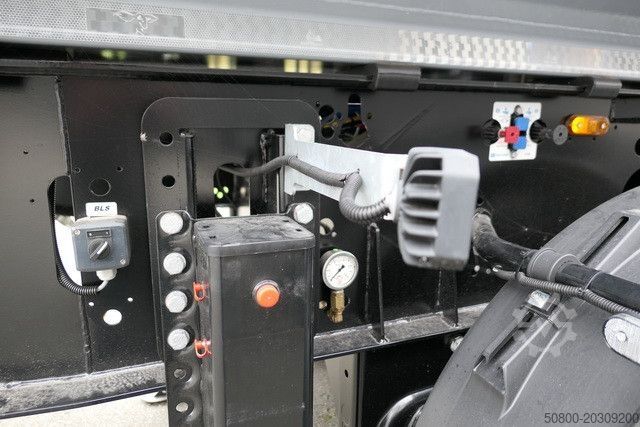 Billenős félpótkocsi MEGA MNW, Stahl, Hardox, 25m³, SAF, Luft-Lift, Plane