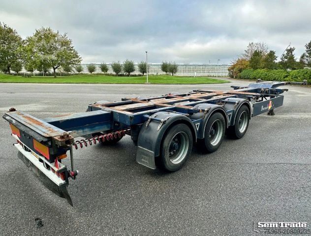 Semirimorchio a cassa mobile Burg BPO 15-27 CCXHX BPW AXLES DISC BRAKES 40 FT