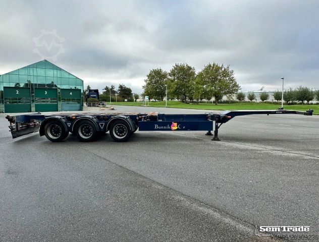 Semirimorchio a cassa mobile Burg BPO 15-27 CCXHX BPW AXLES DISC BRAKES 40 FT