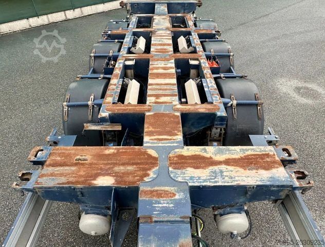 Wissellaadbak oplegger Burg BPO 15-27 CCXHX BPW AXLES DISC BRAKES 40 FT