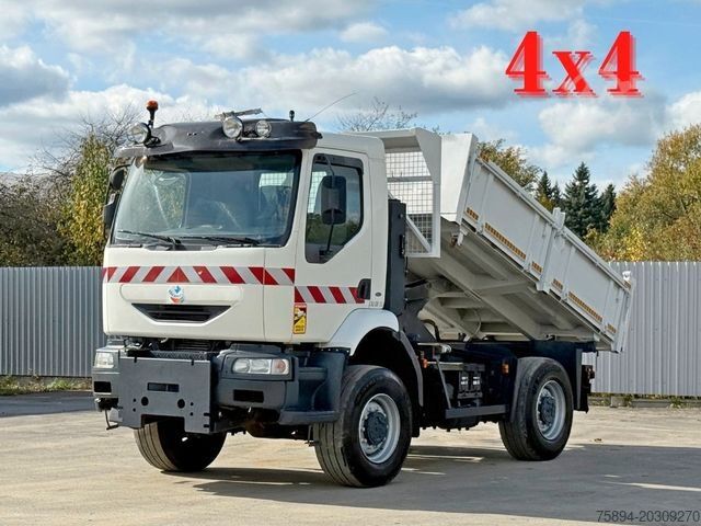 Tipvogn RENAULT MIDLUM 210 DCI* KIPPER 3,60m * 4x4
