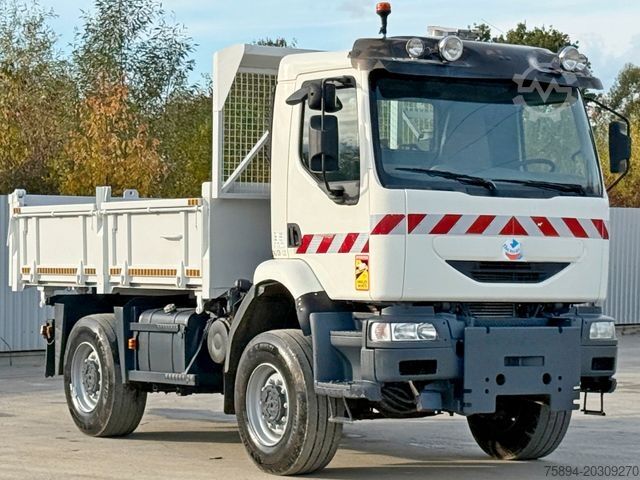 Tipvogn RENAULT MIDLUM 210 DCI* KIPPER 3,60m * 4x4