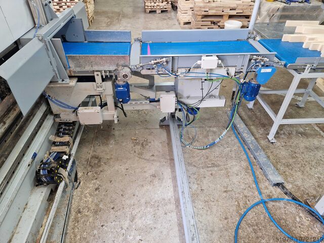 Półautomatyczna linia do łączenia palców Lesspoj Linija za dolzinsko spajanje