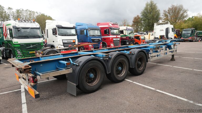 Trasporto di container Pacton 3 AXLE CONTAINER TRANSPORT TRAILER