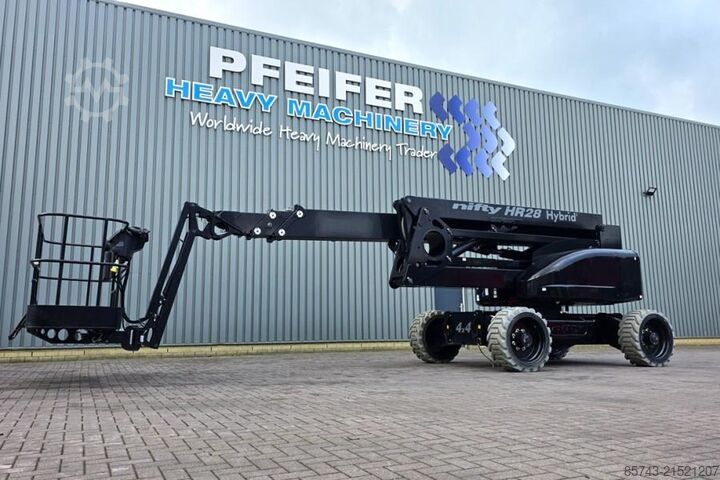 Rakodógép Niftylift HR28 HR28 HYBRID 4x4 MK2 Hybrid, 4x4 Drive, 28m Wo