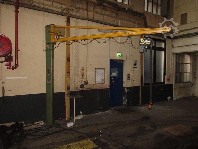 Kolomzwenkkraan Zwenkzwenkkraan Kettingtakel Demag KBK Kran Drehkran Hallenkran L 3m Demag KBK1 125Kg + DC Kettenzug H3m