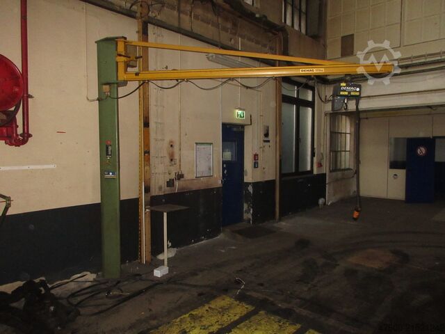 Kolomzwenkkraan Zwenkzwenkkraan Kettingtakel Demag KBK Kran Drehkran Hallenkran L 3m Demag KBK1 125Kg + DC Kettenzug H3m