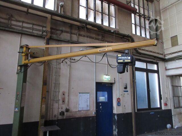 Kolomzwenkkraan Zwenkzwenkkraan Kettingtakel Demag KBK Kran Drehkran Hallenkran L 3m Demag KBK1 125Kg + DC Kettenzug H3m