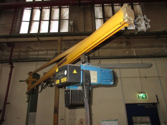 Kolomzwenkkraan Zwenkzwenkkraan Kettingtakel Demag KBK Kran Drehkran Hallenkran L 3m Demag KBK1 125Kg + DC Kettenzug H3m