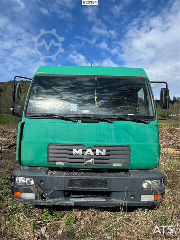 Platform aanhanger MAN LE 8.180 Flatbed truck