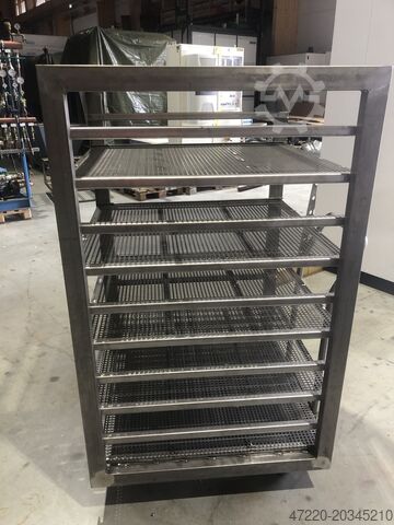 Recirculatieoven/kameroven elektrisch 200°C oven Eliog KU 200-15-10-10