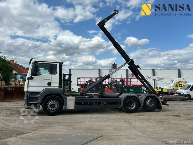 Roll-off kipper MAN TGS 26.400/Meiller RK2070/Liftachse/6X2