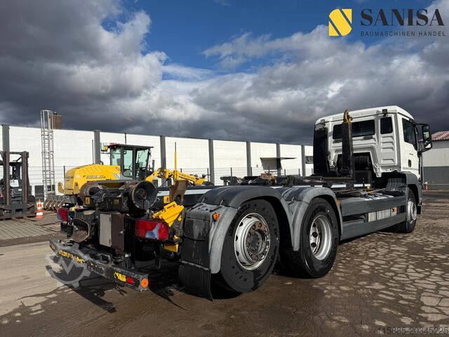 Roll-off kipper MAN TGS 26.400/Meiller RK2070/Liftachse/6X2