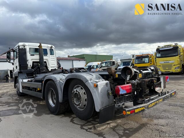 Roll-off kipper MAN TGS 26.400/Meiller RK2070/Liftachse/6X2