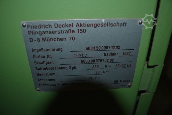 Fresatrice per utensili Deckel FP 5 A
