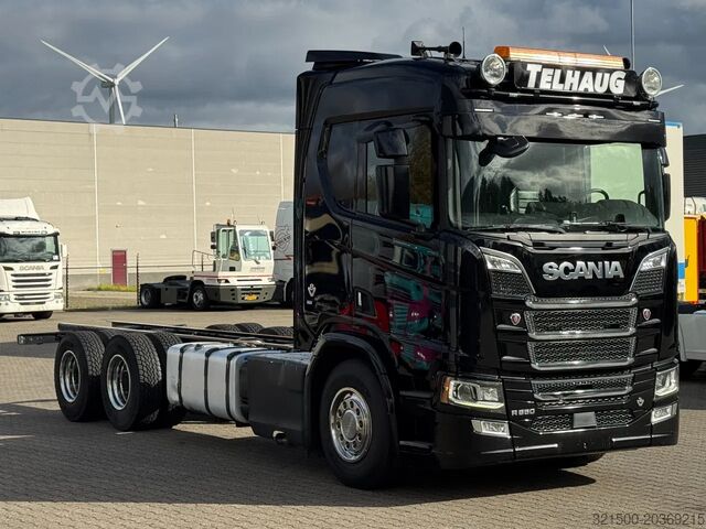 Chassis met cabine Scania R650 V8 6x4 Chassis Retarder WB 4.50 Only 465tkm!