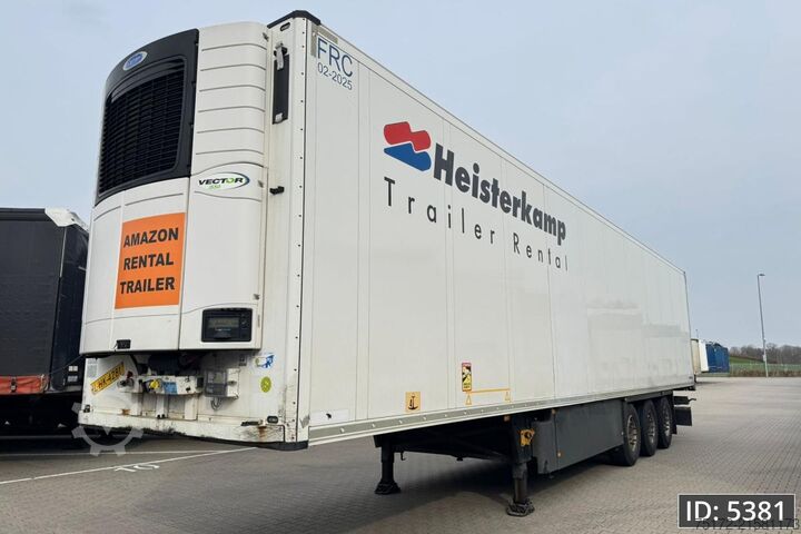 Gekoeld/bevroren transport Schmitz Cargobull SKO 24 / Disk brakes / Carrier Vector 1550 / Pa...