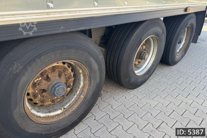 Kølet/frosset transport Schmitz Cargobull SKO 24 / BPW Drum / Carrier Vector 1550 / Palle...