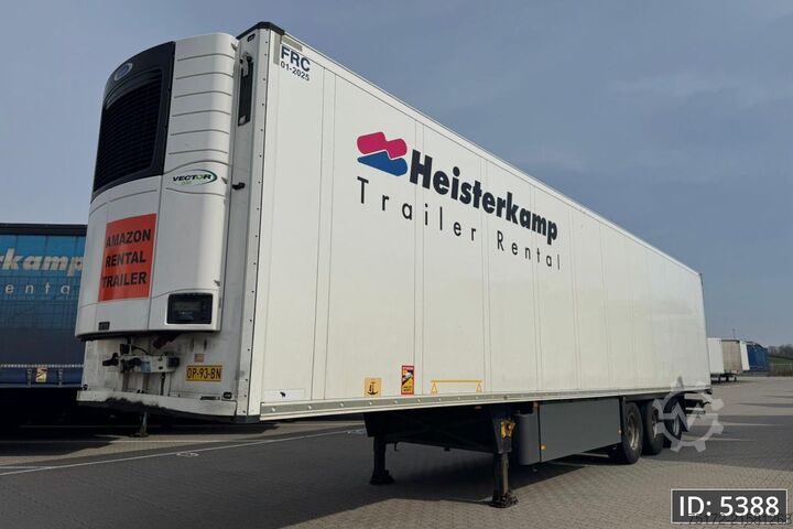 Kølet/frosset transport Schmitz Cargobull SKO 24 / BPW Drum / Carrier Vector 1550 / Palle...