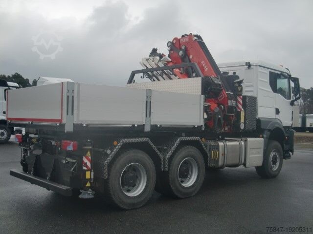Standaard SZM MAN TGS 33.470 BB 6x6 Fassi Kran F455RA 2.26