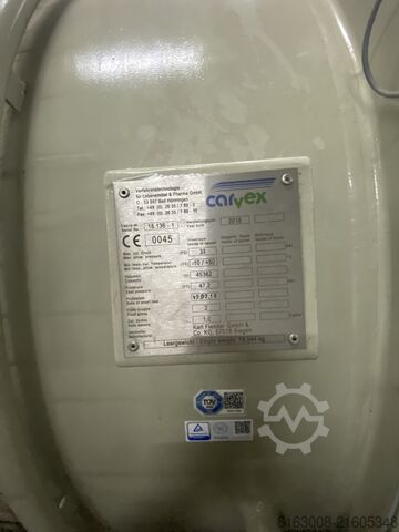 2-chamber pressure disinfestation system Carvex 