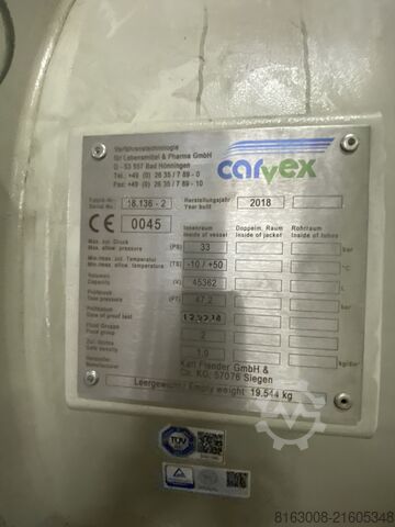 2-chamber pressure disinfestation system Carvex 