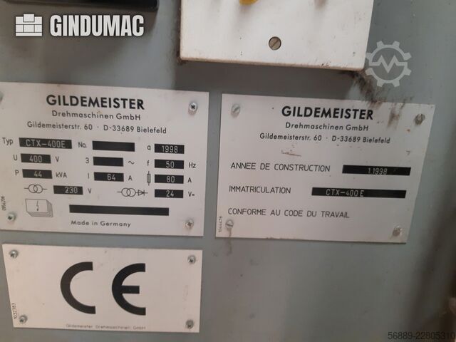 Gildemeister CTX 400E Gildemeister CTX 400E