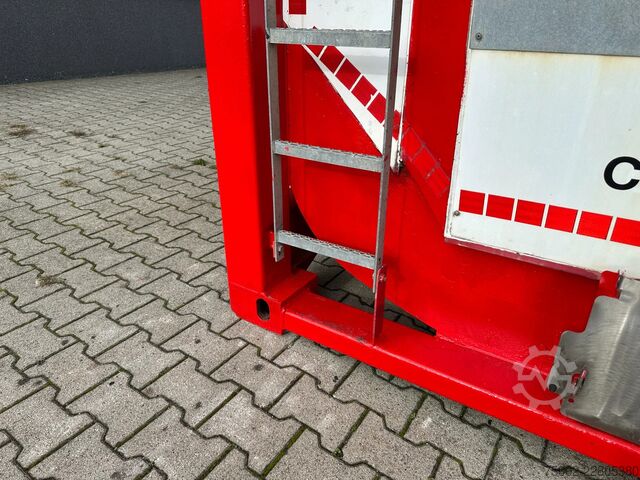 Container Van Hool 20FT  24.900L / 2 comp (2x 12.450L) / UN PORTAB...